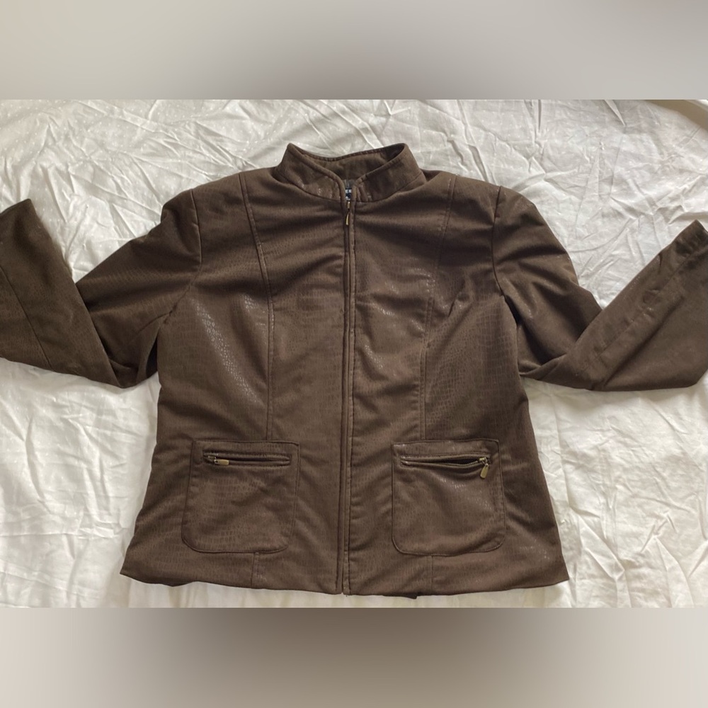 Elementz Chocolate Brown Lightweight Jacket